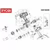 Ryobi CMI1802M Spare Parts List Type: 1000084029